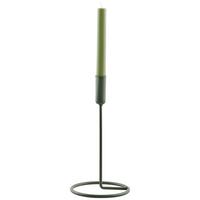 Gyertyatartó Nerol - zöld, Modern, fém (12.5/25cm) - Modern Living