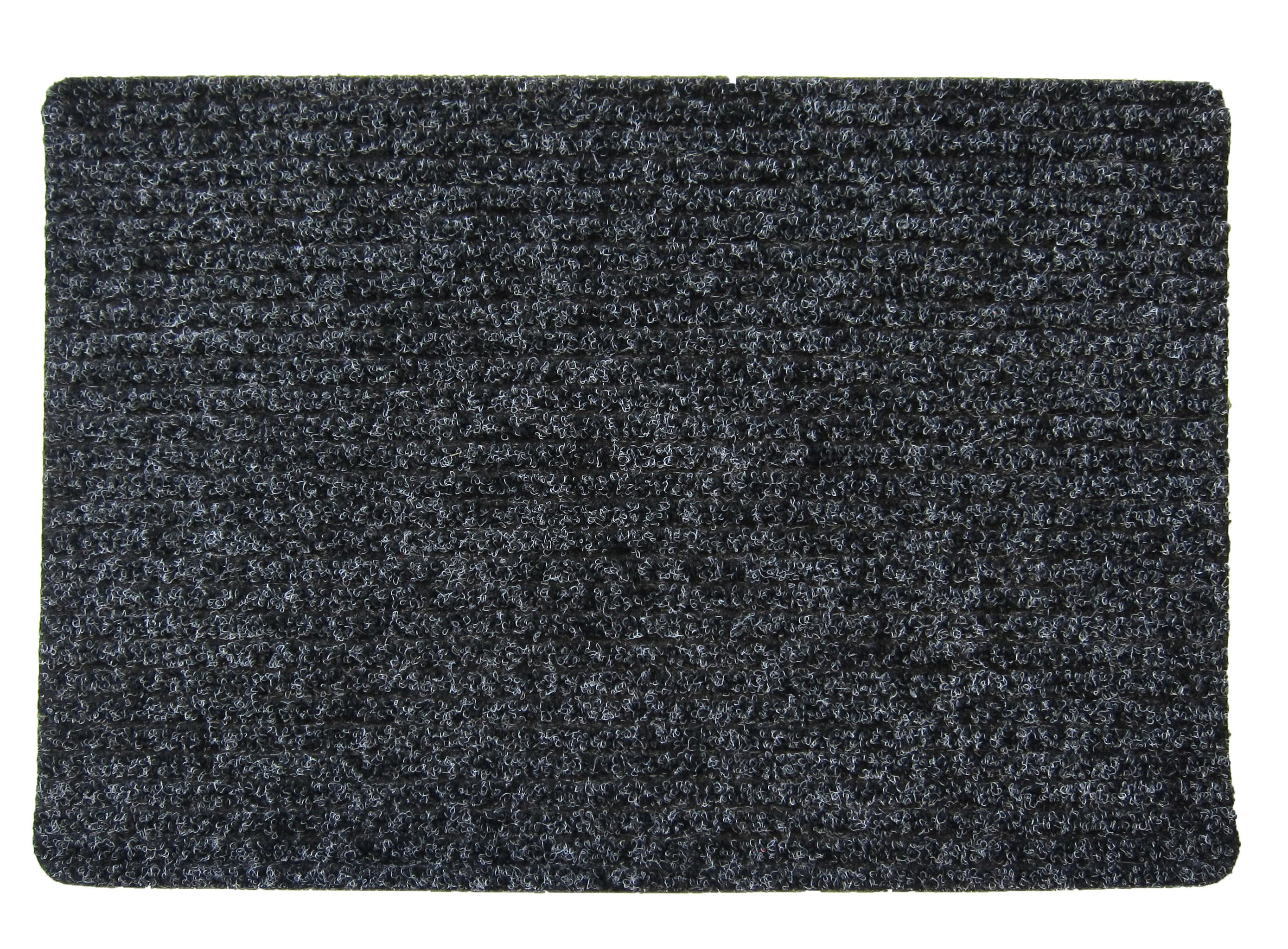 Fussmatte Mona in Dunkelgrau - Grau, Konventionell, Kunststoff (40/60cm) - Modern Living