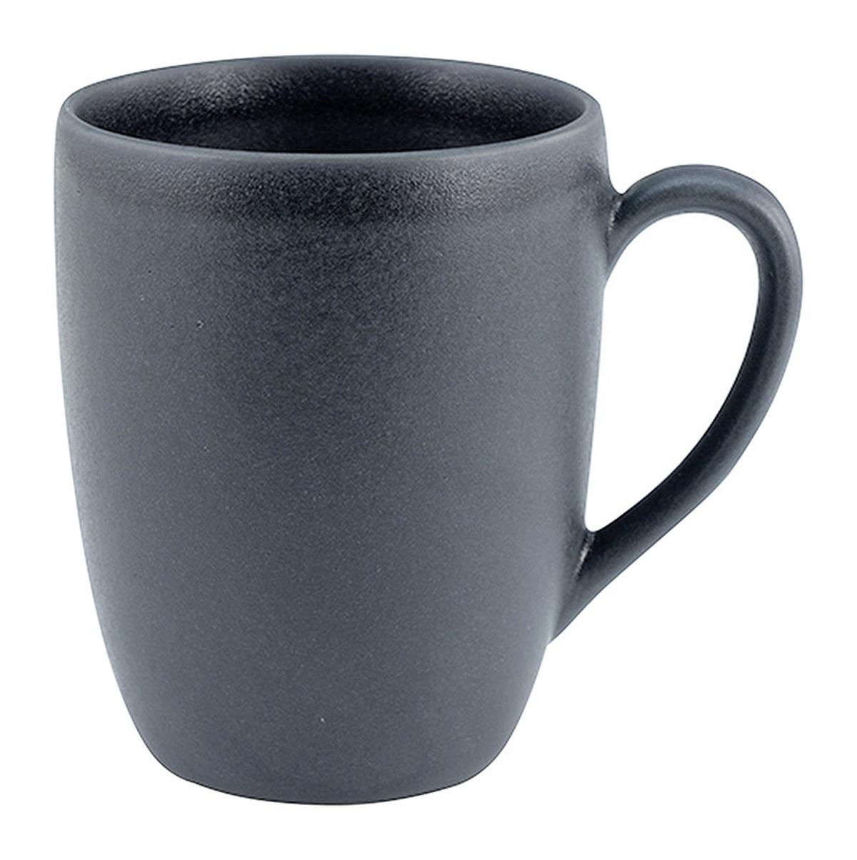 Kombinirani Servis Soft Touch Black, 16-Delni - črna, Trend, keramika - Creatable