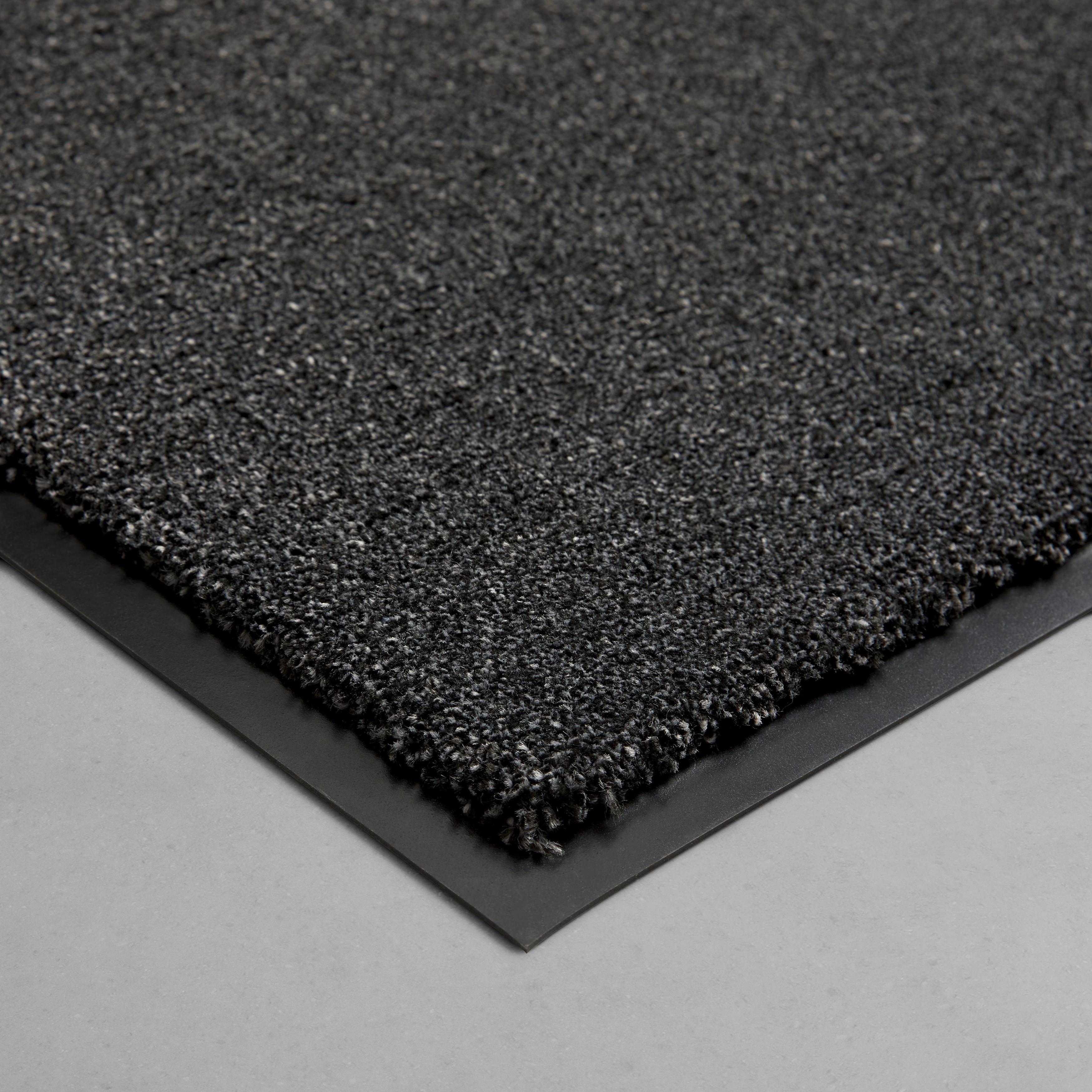 DÖRRMATTA EDEN - antracit, Modern, plast (60/80cm) - Modern Living