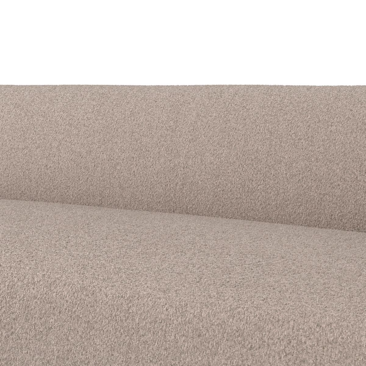 CANAPEA SOPHIE - maro/culoare natur, Modern, lemn/textil (222/88/75cm) - Bessagi Home