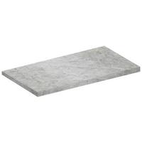 Delovna Plošča Fasola, Siva, 40x60 - siva, Trend, leseni material (40/3/60cm) - MID.YOU