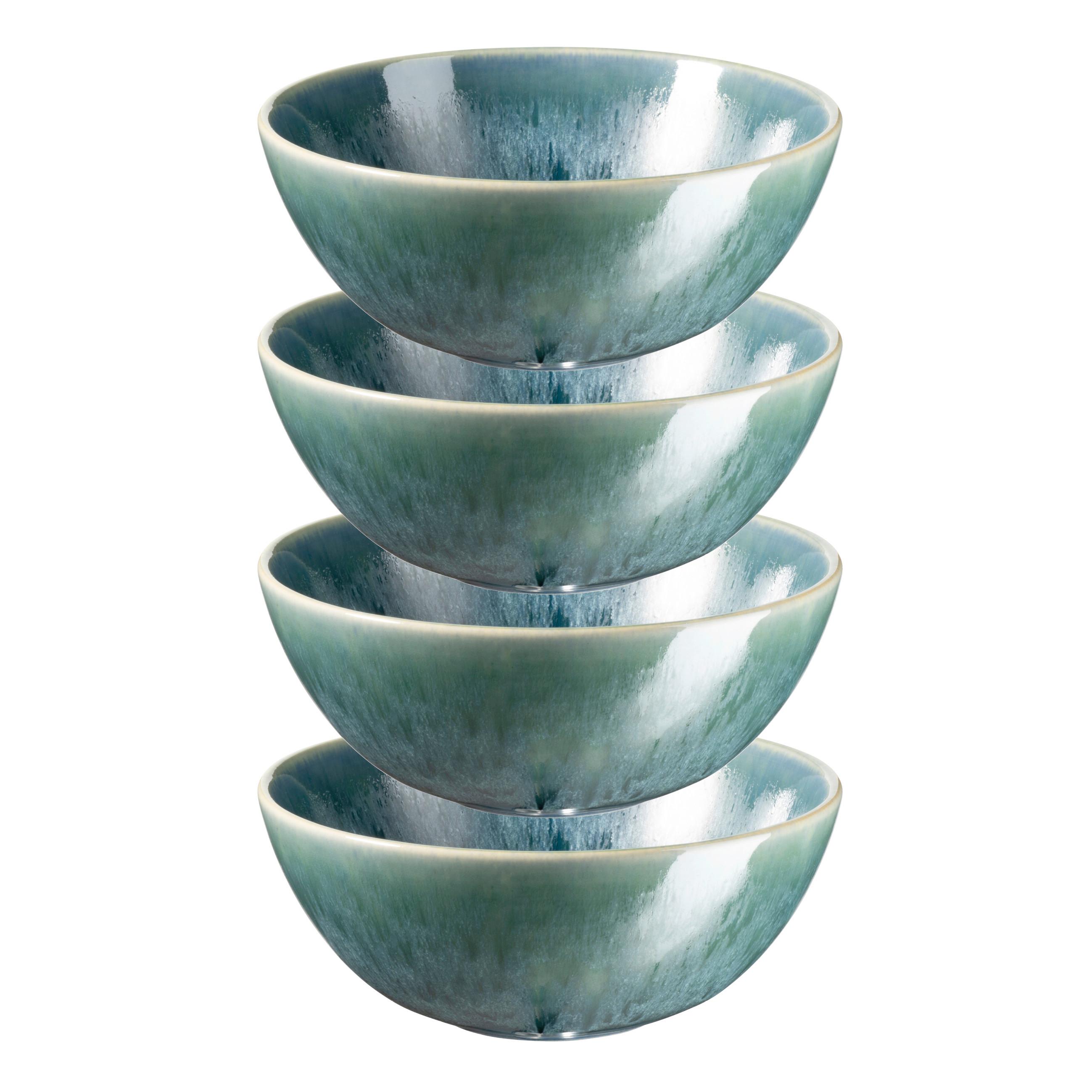Müslischalenset 935556 Carellia Müslischalen - Blau, Basics, Keramik (14,5/6cm) - Mäser