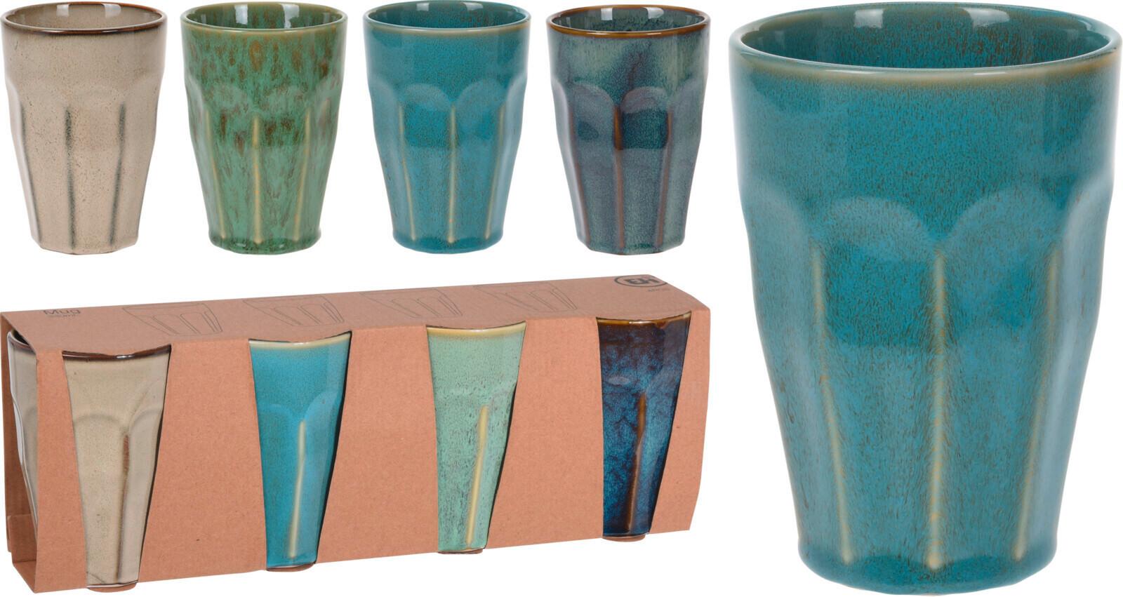 Pohárkészlet Mugs - kerámia (330ml)