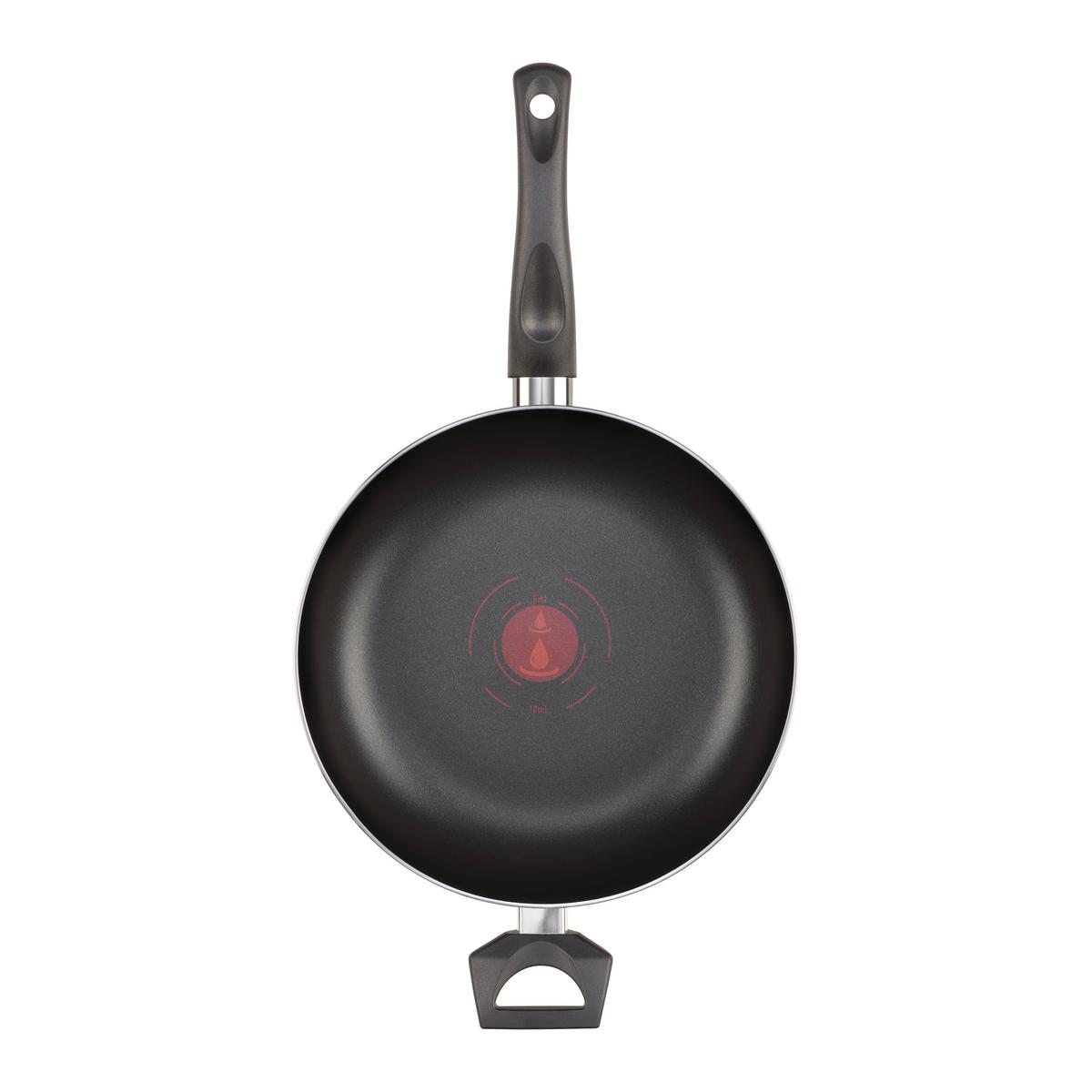 Pfanne Ronny Grau/Schwarz Ø ca. 28cm - Schwarz/Grau, KONVENTIONELL, Metall (28/7cm) - Based