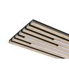 LED-TAKLAMPA PANI - svart/ekfärgad, Modern, metall/trämaterial (72/26,5/5,5cm) - Mömax