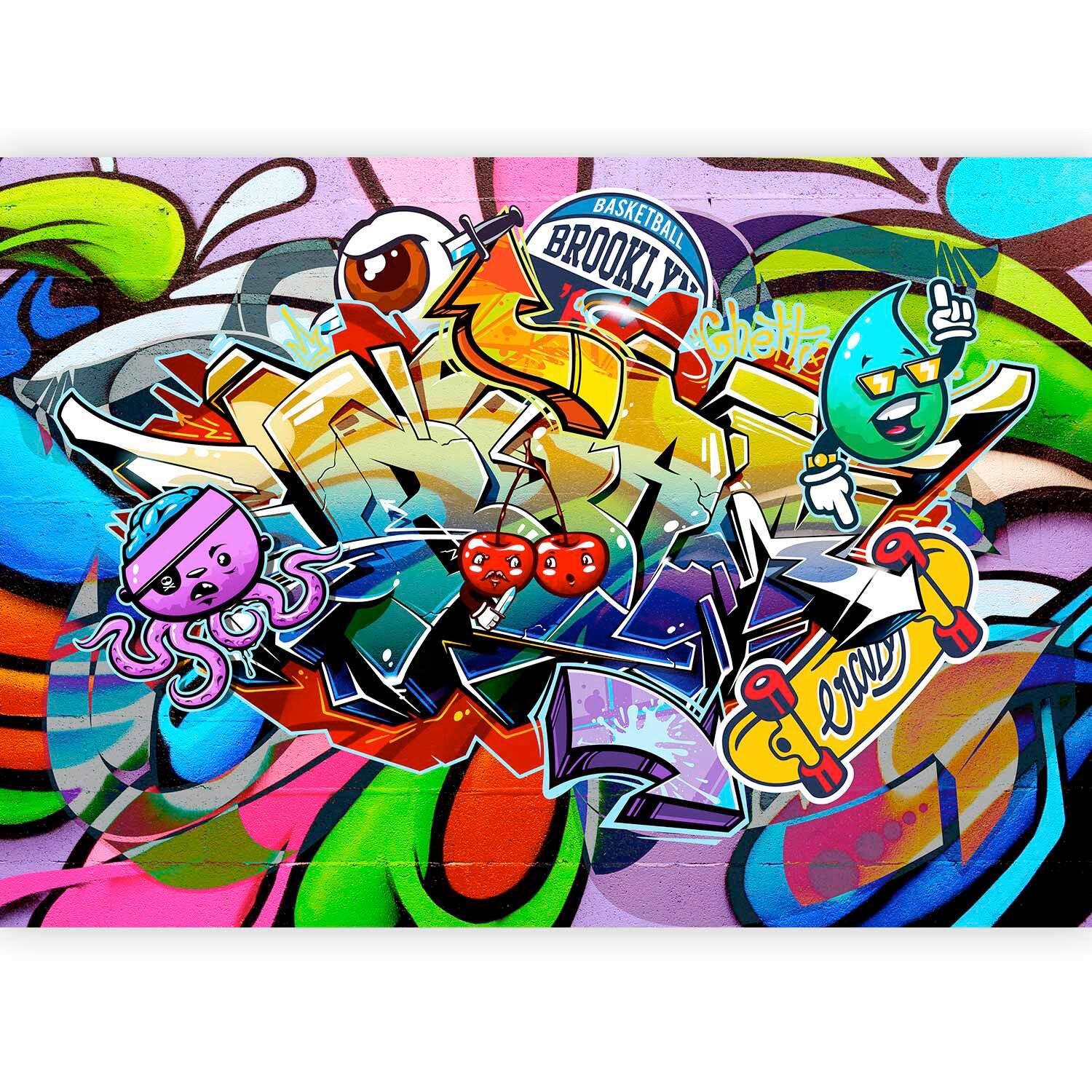 Fototapeta Street Signs, 250x175cm - večbarvno, Trendi, tekstil (250/175cm) - artgeist