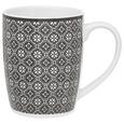 Cană Pentru Cafea Shiva - alb/negru, Lifestyle, ceramică (8,5/10,5cm) - Modern Living