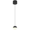 SUSPENSION LED SESTINE - noir/blanc, MODERN, métal/matière synthétique (11/11/150cm) - Mömax