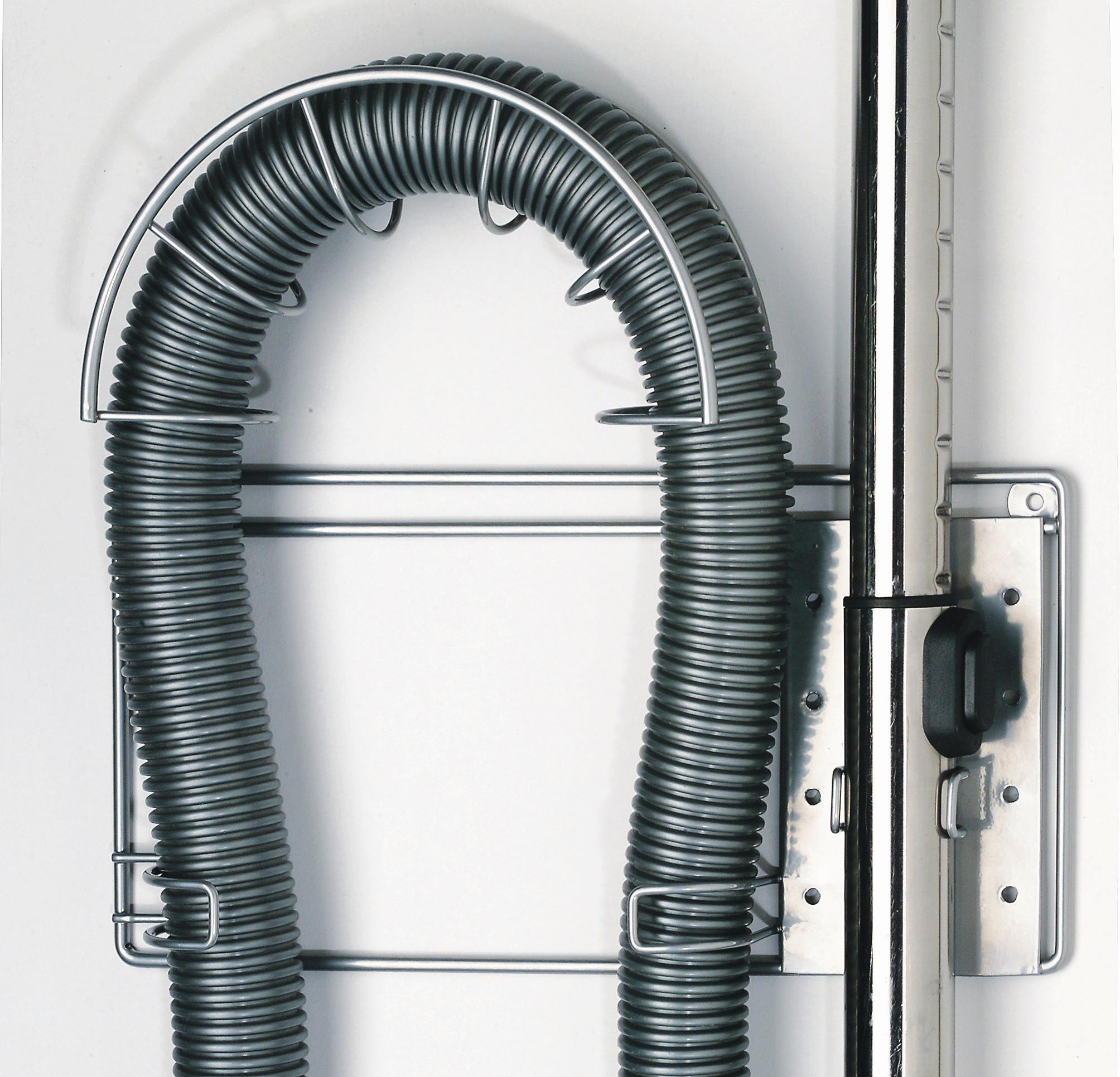 Wandhalter für Staubsauger Praktiker Metall Alufarben - Silberfarben, Metall (32/28cm) - Mömax