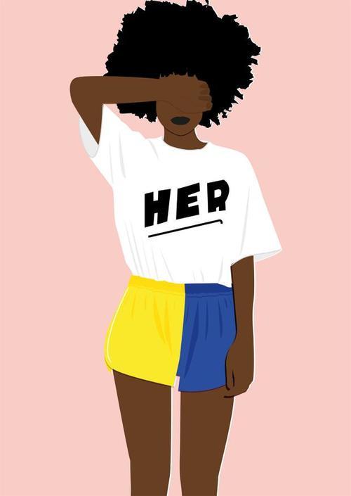 Postkarte Junique in Bunt - Multicolor, Basics, Papier (10,5/14,8cm) - Juniqe