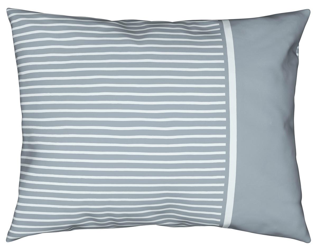 Posteljnina Johannes Xxl, Sivomodra, 2x60/80, 200/200 - sivomodra, Konvencionalno, tekstil (200cm) - Mömax