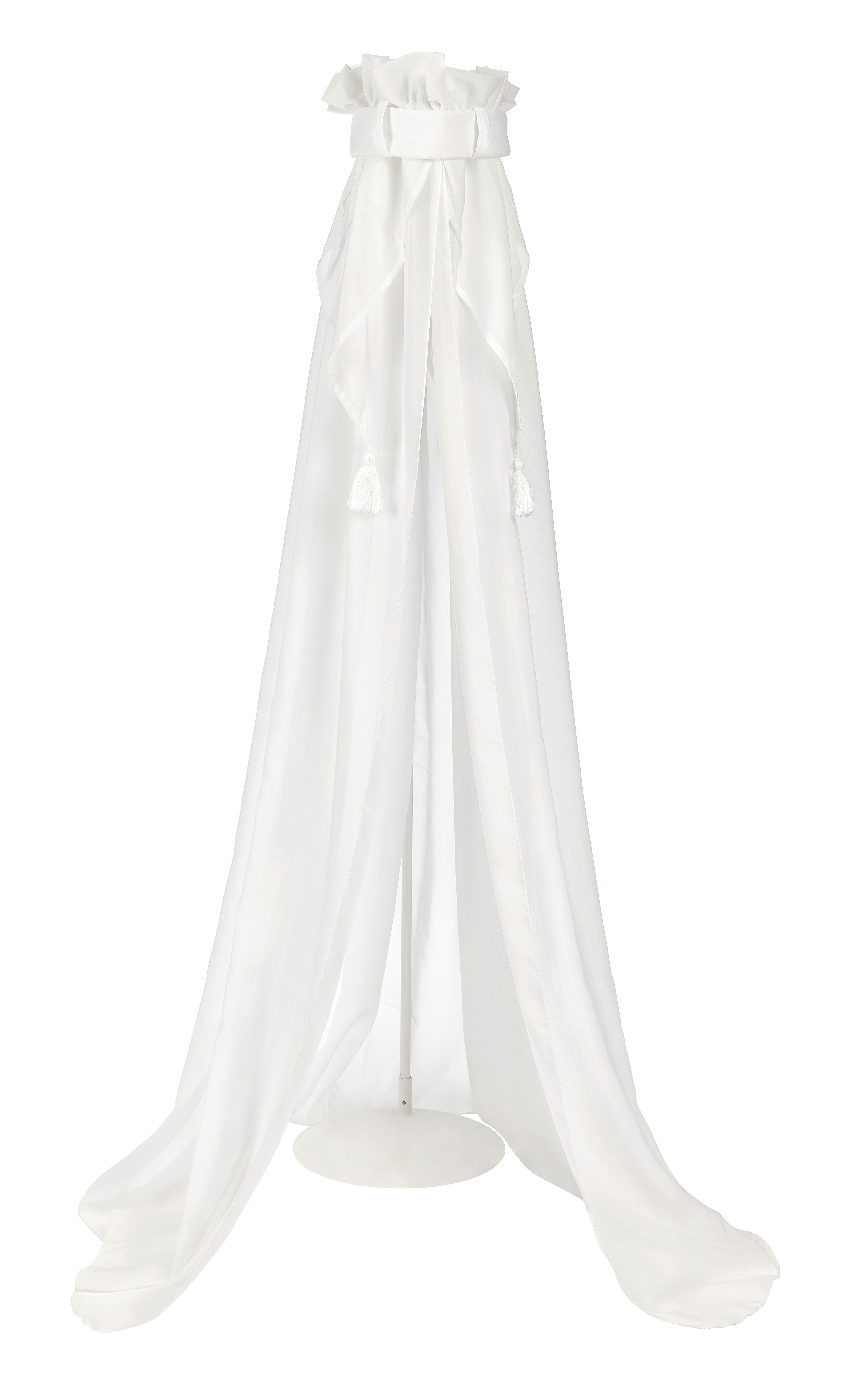 BALDACHIM VIKTORIA - biały, Basics, tkanina (160/260cm) - Patinio