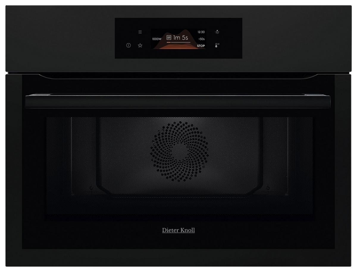 Kampaktbackofen DKK57306MK Schwarz - Schwarz, Basics, Glas/Metall (59,5/45,6/56,1cm) - Dieter Knoll