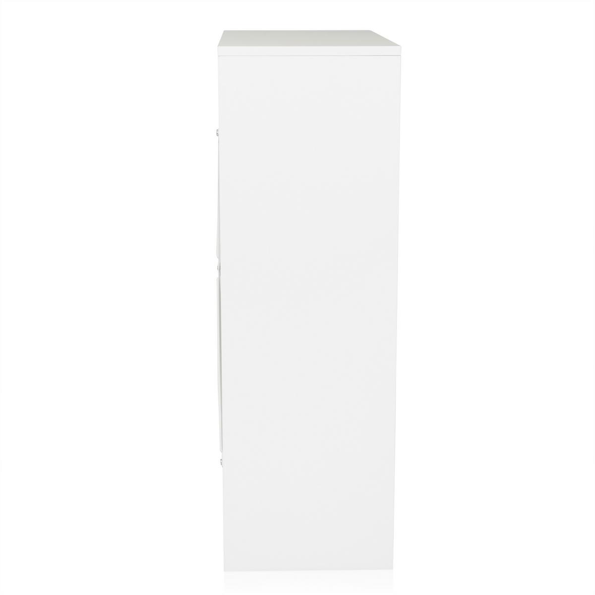 Komoda Estoria, Bela - bela, Konvencionalno, kovina/leseni material (58/91,5/30cm) - MID.YOU