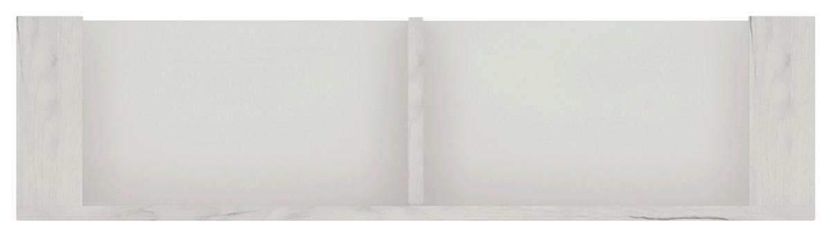 Zidna Polica Angel - boje hrasta, Moderno, drvni materijal (84/21,6/25cm)