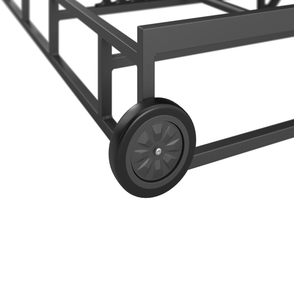 Ležaljka Berry - svijetlo siva, Moderno, metal/tekstil (143/24/200cm) - Bessagi Garden