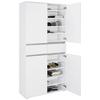 MULTISKÅP BIANCO -EXKLUSIV- - vit, Modern, trämaterial (100/200/37cm) - Mömax