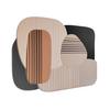 AKUSTIKPANEL MILLA - beige/brun, textil (120cm) - Mömax