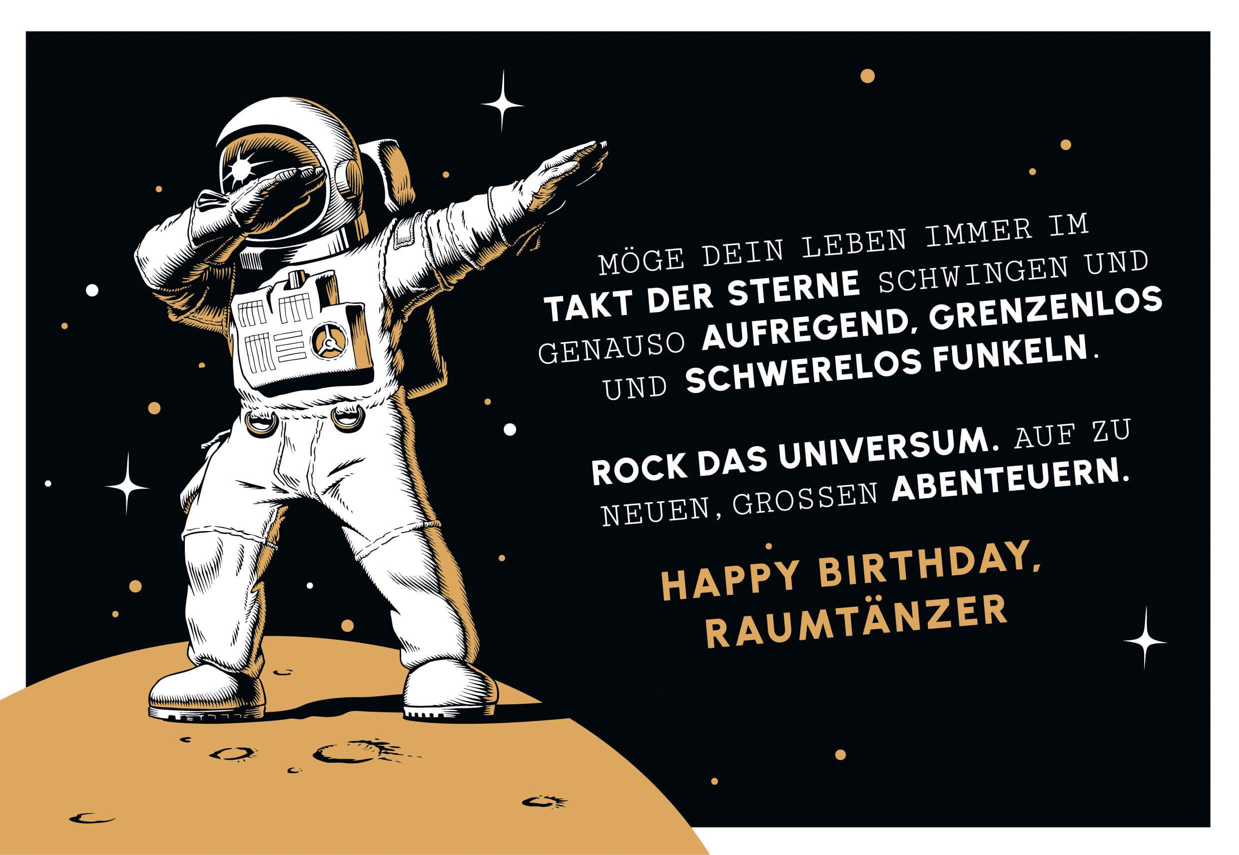 Glückwunschkarte Edelschwarz Multicolor - Basics, Papier (18/13cm)