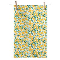 Konyharuhaszett Zitrone 3db - sárga/fehér, textil (50/70cm)