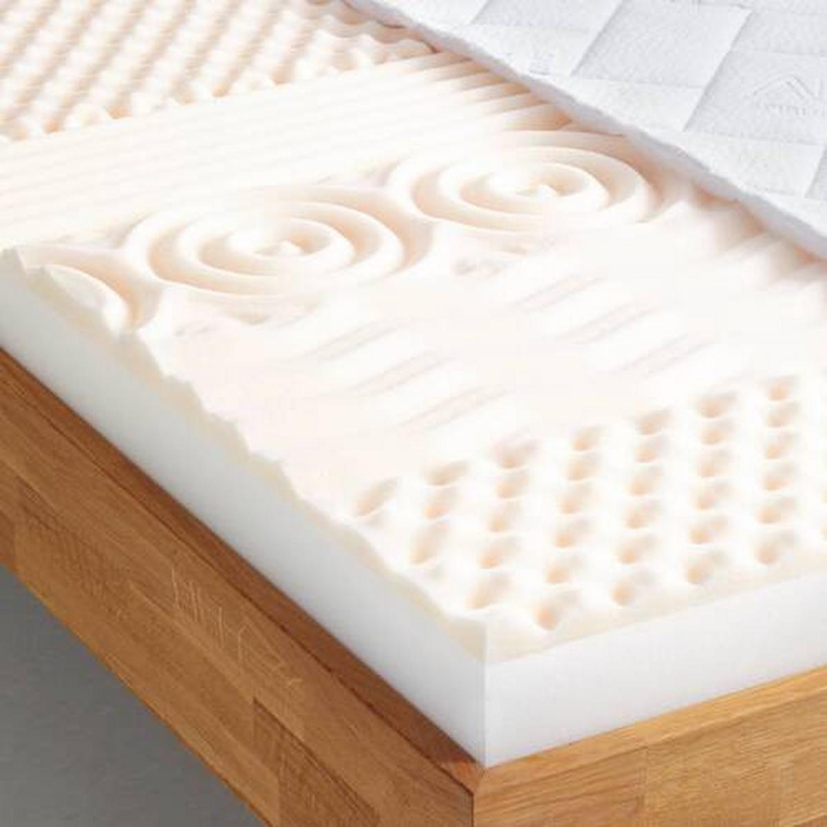 Wendematratze Algua H3/H4 ca. 80x200cm - Weiß, Textil (80/200cm) - Nadana