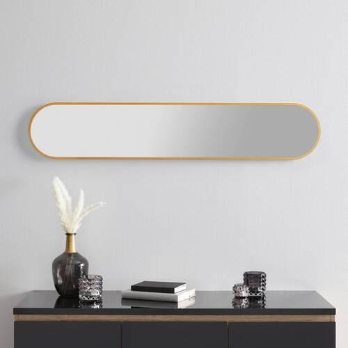 SPEGEL MONI GOLD -SB- - guldfärgad, Modern, glas/plast (20/101/2,5cm) - Mömax