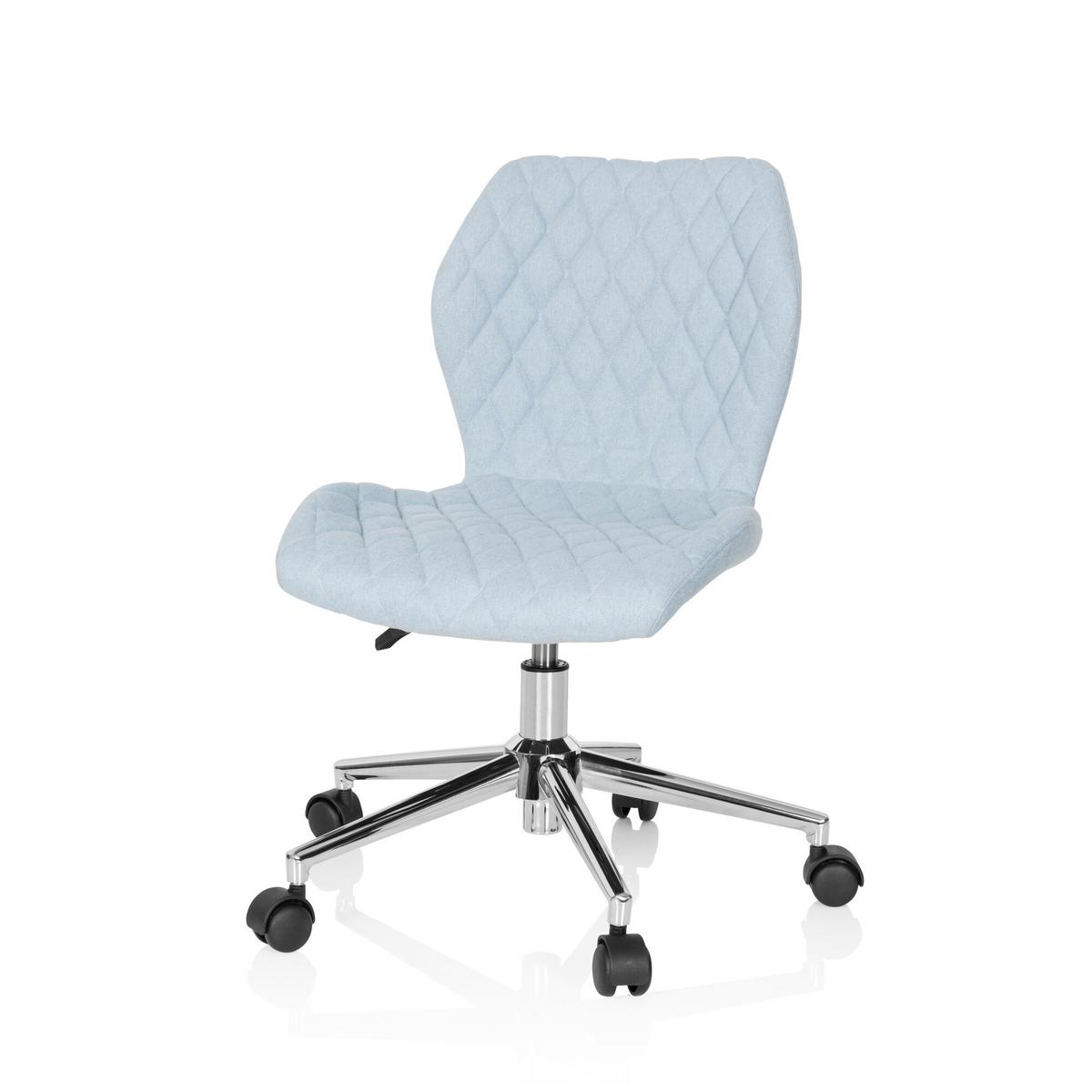 Mladinski Vrtljivi Stol Joy Ii, Svetlo Modra - svetlo modra, Basics, umetna masa/tekstil (47/73-83/43cm) - MID.YOU
