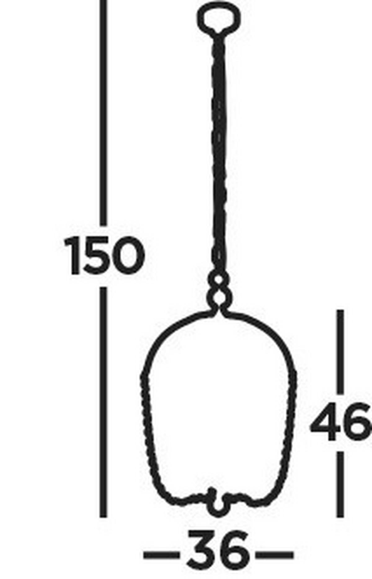 Kristály Függőlámpa Shower 30216-5bk - fekete, Design, üveg/fém (36/150cm)