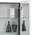 Spiegelschrank Dunkelgrau - Dunkelgrau, MODERN, Glas/Holzwerkstoff (80/79/20cm) Spiegelschrank Dunkelgrau - Dunkelgrau, MODERN, Glas/Holzwerkstoff (80/79/20cm)