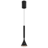 Led-hängeleuchte 16061s Lucinda - Weiss/Schwarz, Design, Kunststoff/Metall (9,9/50-210cm) - Globo
