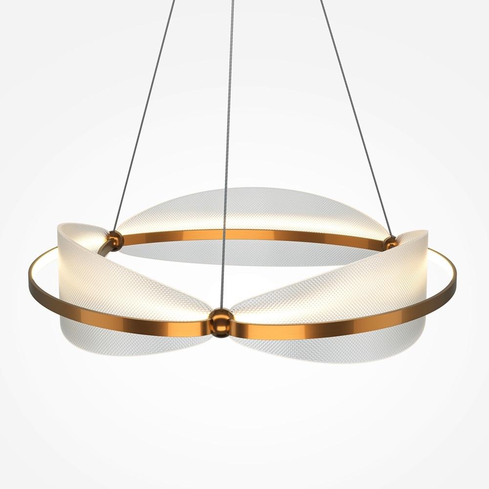 PENDELLEUCHTE BREEZE - Messingfarben, Modern, Metall (60/58cm) - MAYTONI