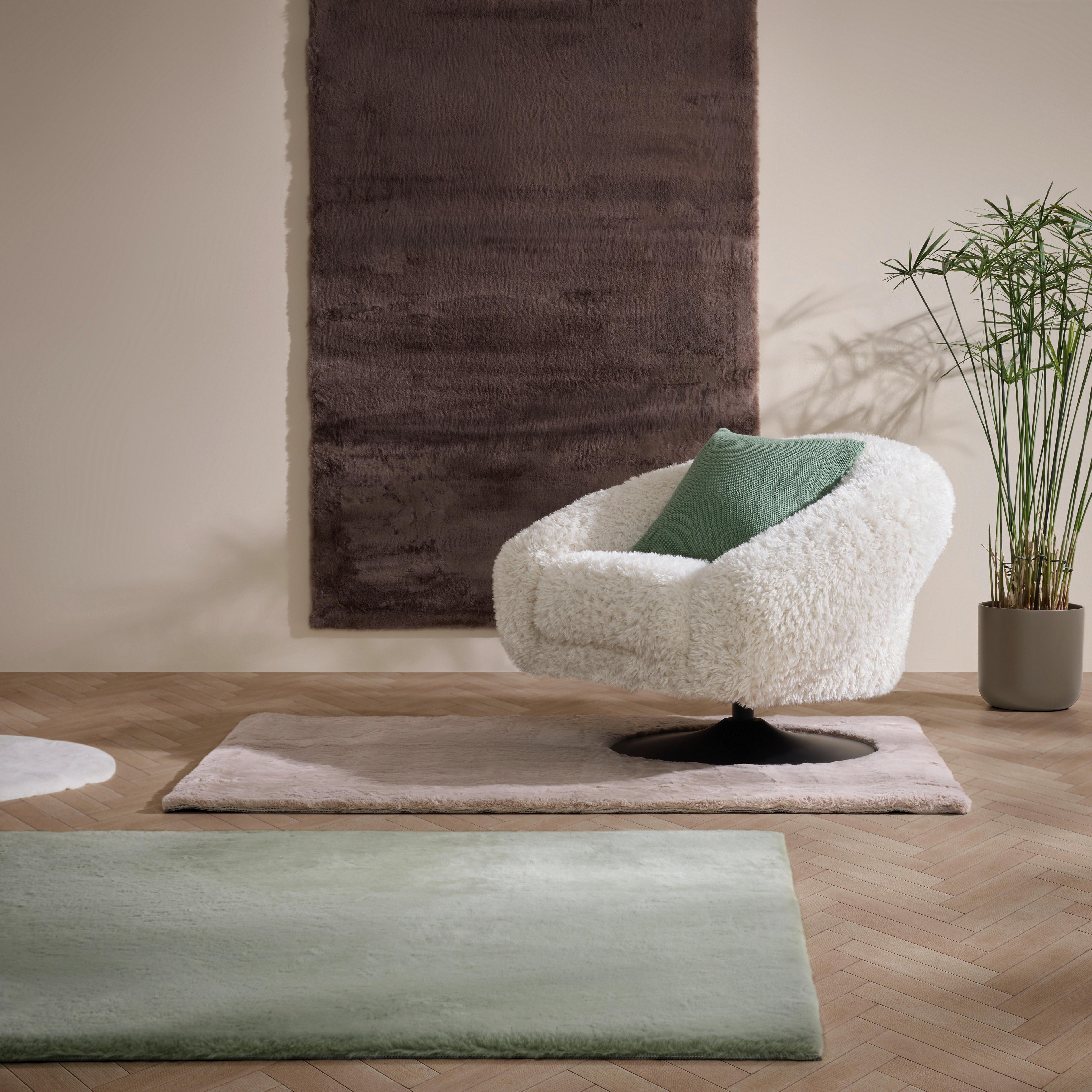 PRYDNADSKUDDE CHLOE - salviagrön, Modern, textil (45/45cm) - Mömax