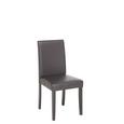 Stuhl Braun/holz - Dunkelbraun/Braun, KONVENTIONELL, Holz/Textil (45/95/55cm) - Based