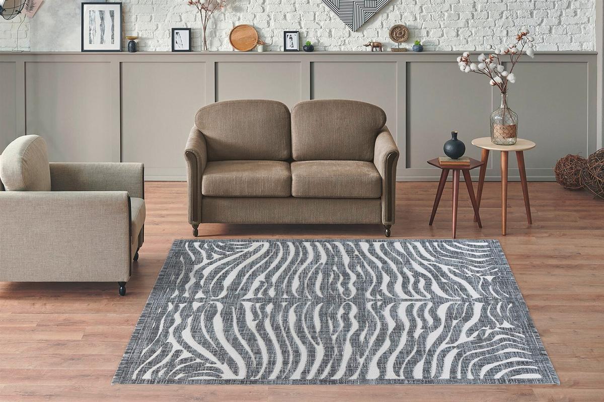 TEPPICH SARAI 325 GRAU - Grau, Konventionell, Textil (160/230cm) - Kayoom