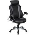 Pisarniški Stol Luke Ii - črna/siva, Moderno, kovina/umetna masa (72/117,5-125/70cm) - Premium Living Pisarniški Stol Luke Ii - črna/siva, Moderno, kovina/umetna masa (72/117,5-125/70cm) - Premium Living