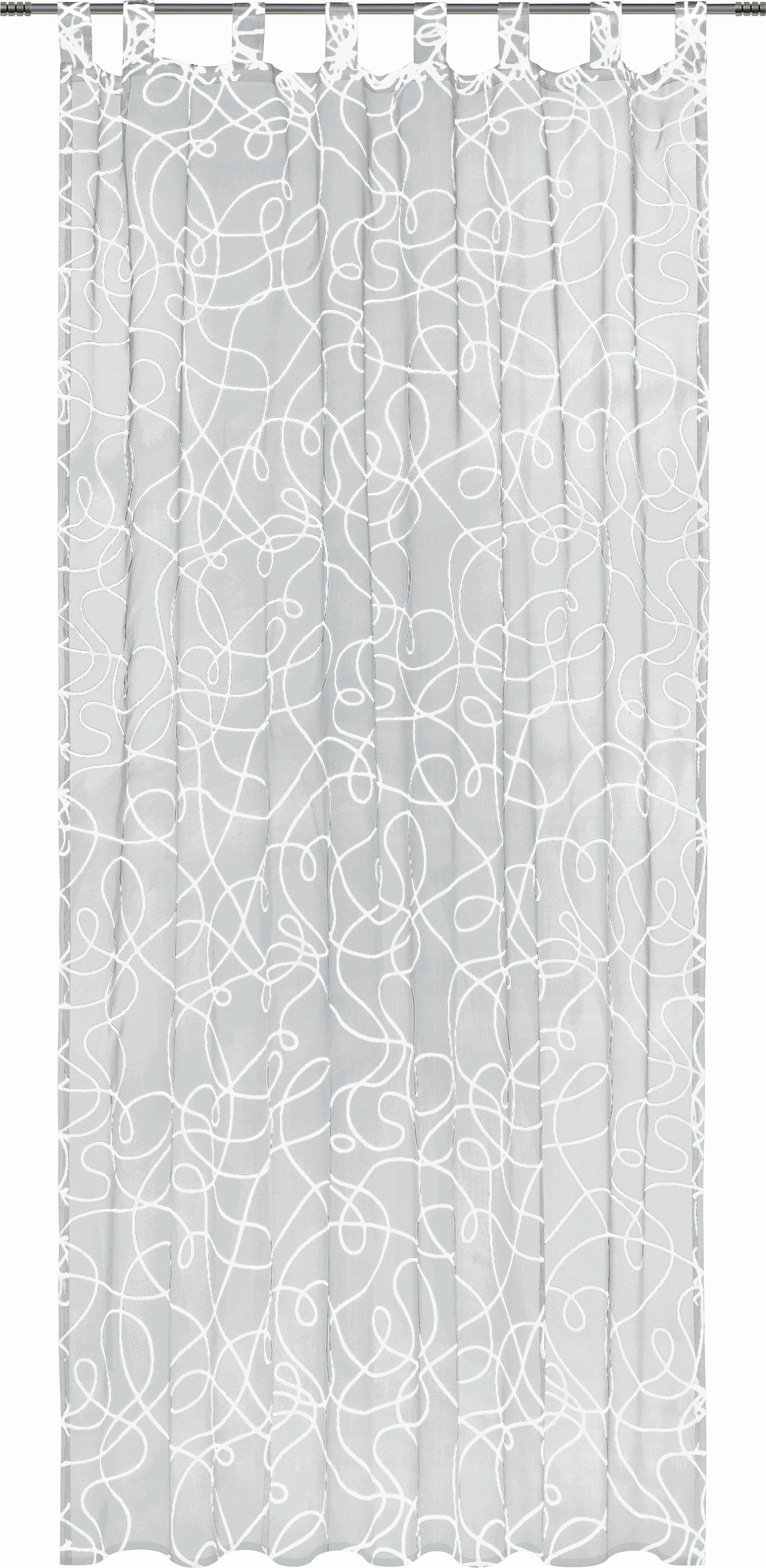 ZASŁONA NA SZELKACH PRO - biały, Konventionell, tkanina (140/245cm) - Boxxx