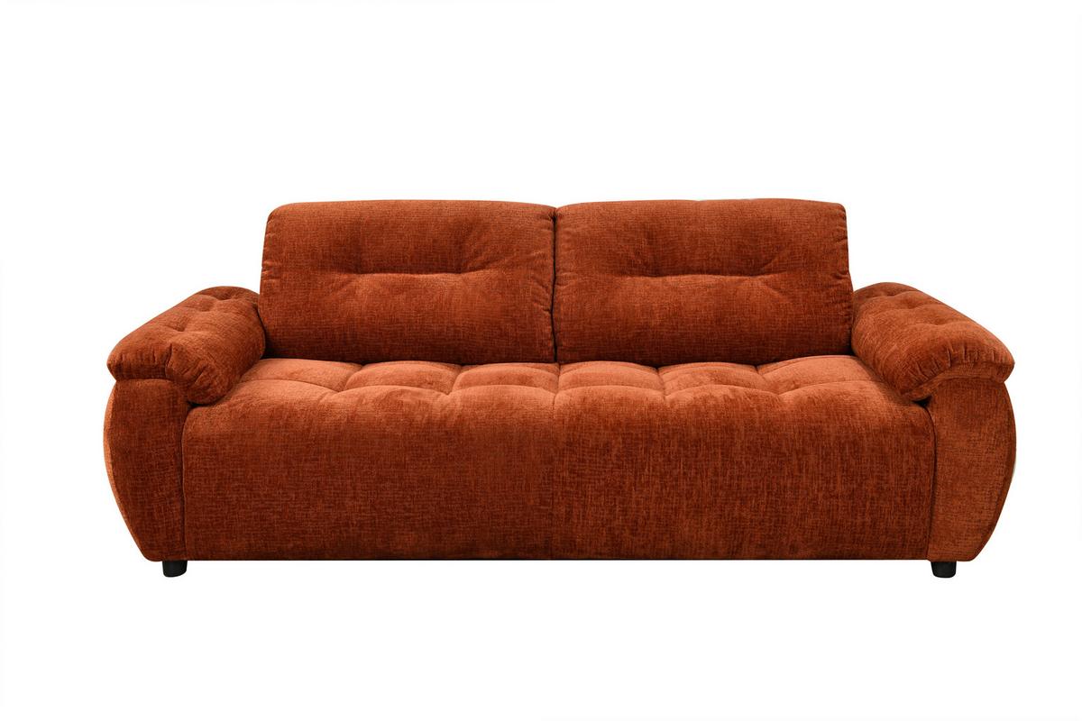 Sofa Alba - narančasta/crna, Moderno, drvo/tekstil (213/84/109cm) - Mömax