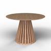 EETTAFEL ENNIO - Eikenkleuren, Modern, Houtcomposiet/Hout (120/75cm) - Bessagi Home