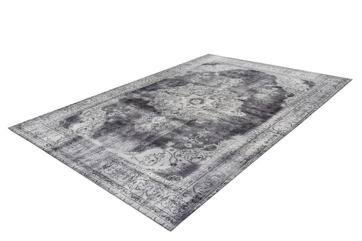 FLACHWEBETEPPICH VINTAGE 8400 HELLGRAU - Hellgrau, Konventionell, Textil (200/290cm) - Kayoom