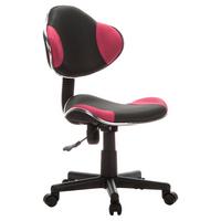 Jugenddrehstuhl Kiddy GTI 2 ca. 45x86-101x42 cm Pink,Grau - Pink/Grau, Basics, Kunststoff (45/86-101/42cm) - MID.YOU