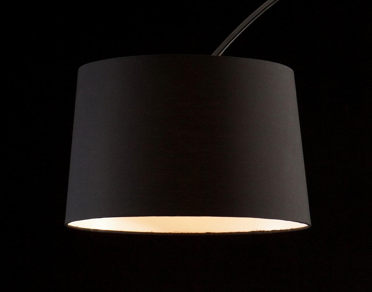 Svetilka V Obliki Loka Bogen S - črna, Design, kamen/kovina (135/205/36cm) - P & B