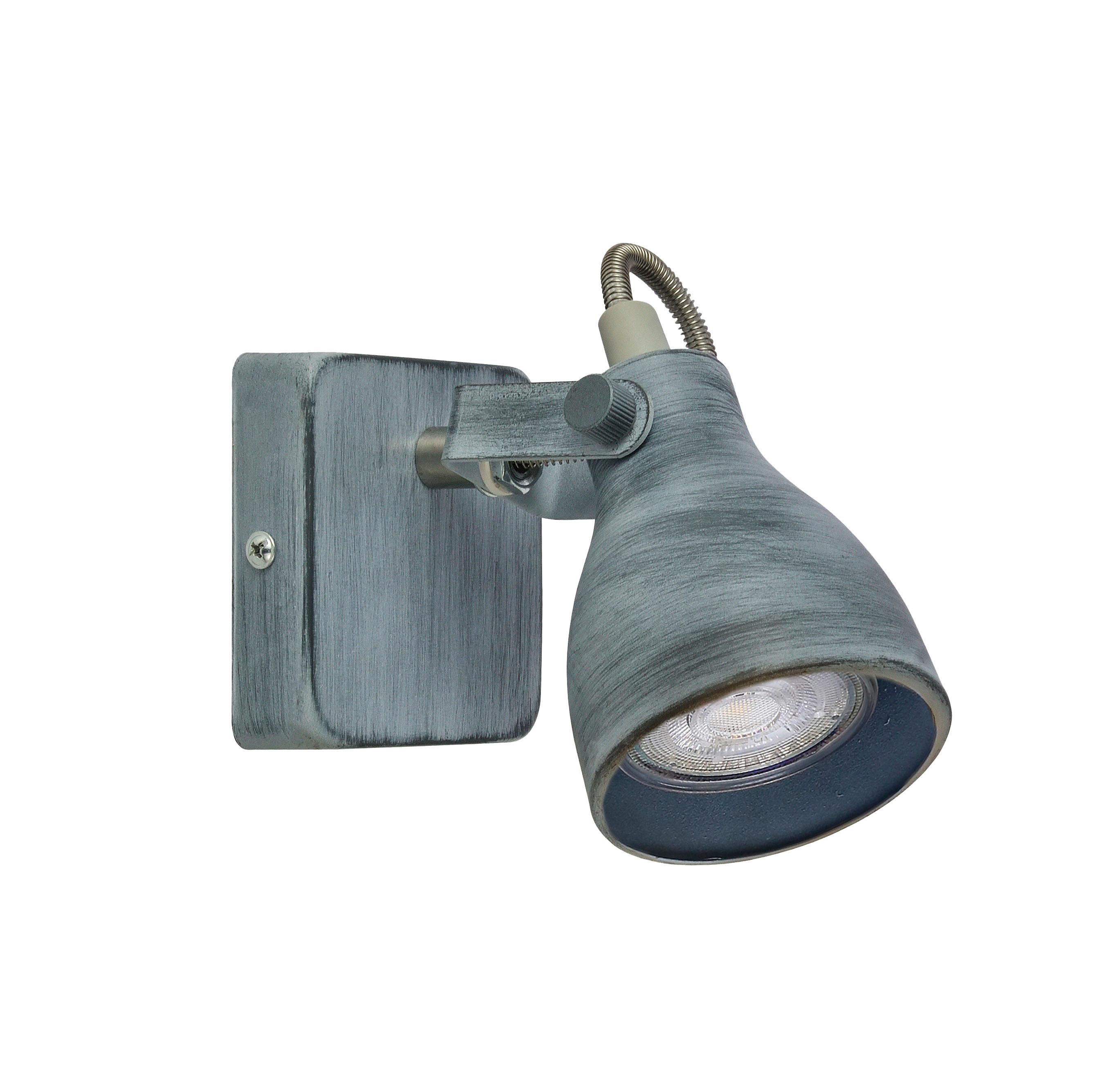Reflektor Zidni 91-64394 - siva, Basics, metal (16/11/8cm)
