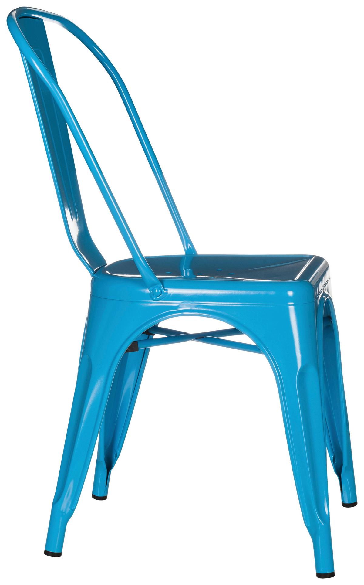 Stol Vantaggio Comfort, Svetlo Modra - svetlo modra, Basics, kovina (44/84/54cm) - MID.YOU