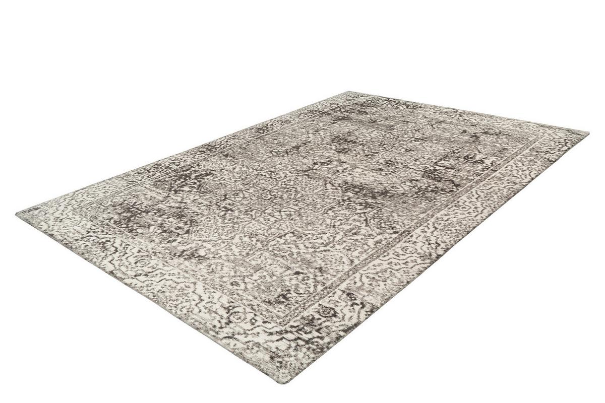 Flachwebeteppich Davio 200 - Grau, Konventionell, Textil (120/170cm) - Kayoom