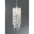 Leuchtenschirm Ivonne - Chromfarben, Kunststoff/Metall (23/55cm) - MÖMAX modern living
