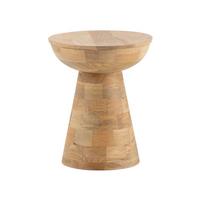 BEISTELLTISCH BEISTELLTISCH MANGO - Braun, Design, Holz (37/37/45cm) - Livetastic