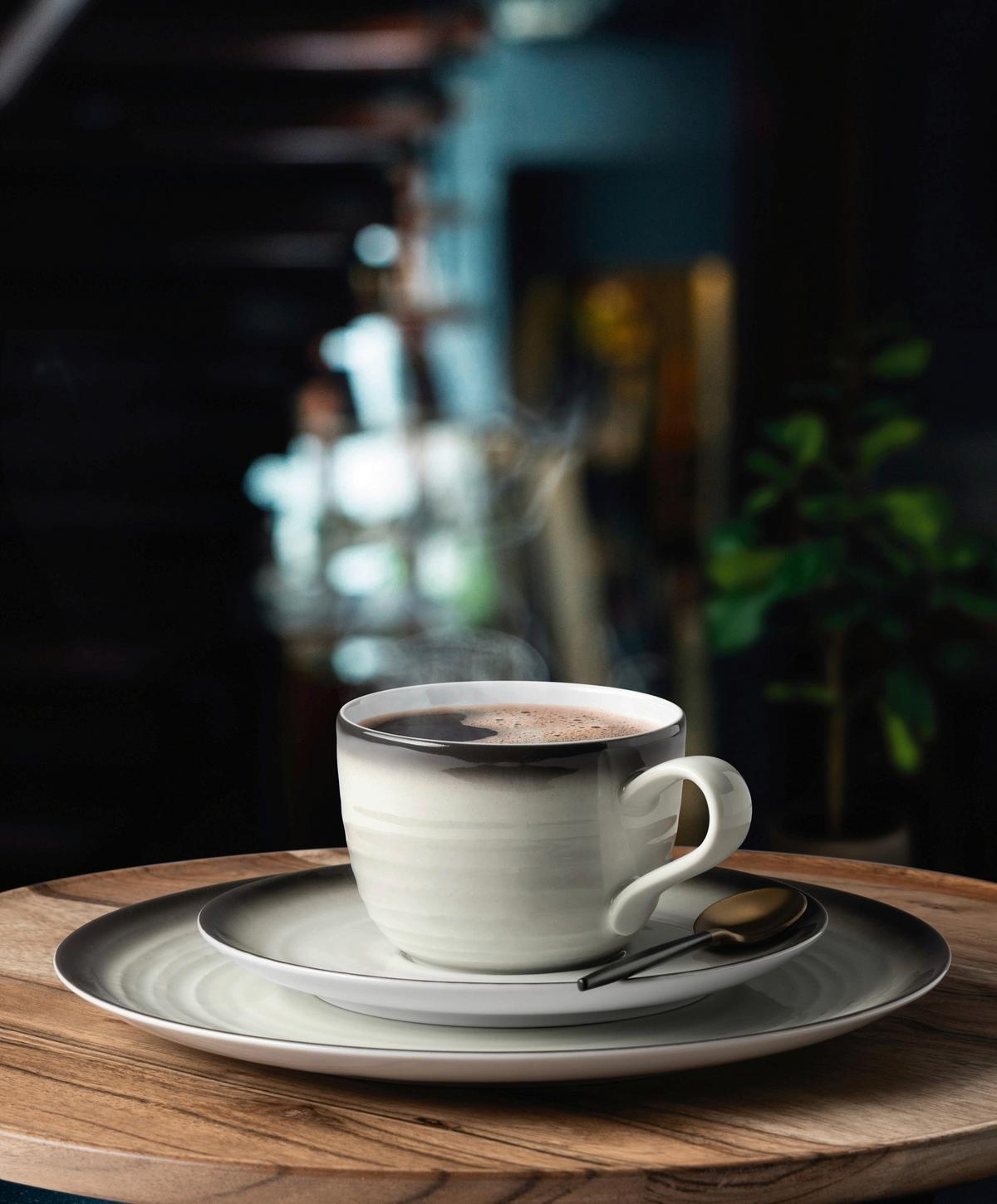 SERWIS KAWOWY TERRA CORSO - beżowy/brązowy, Lifestyle, ceramika (5kg) - Seltmann Weiden