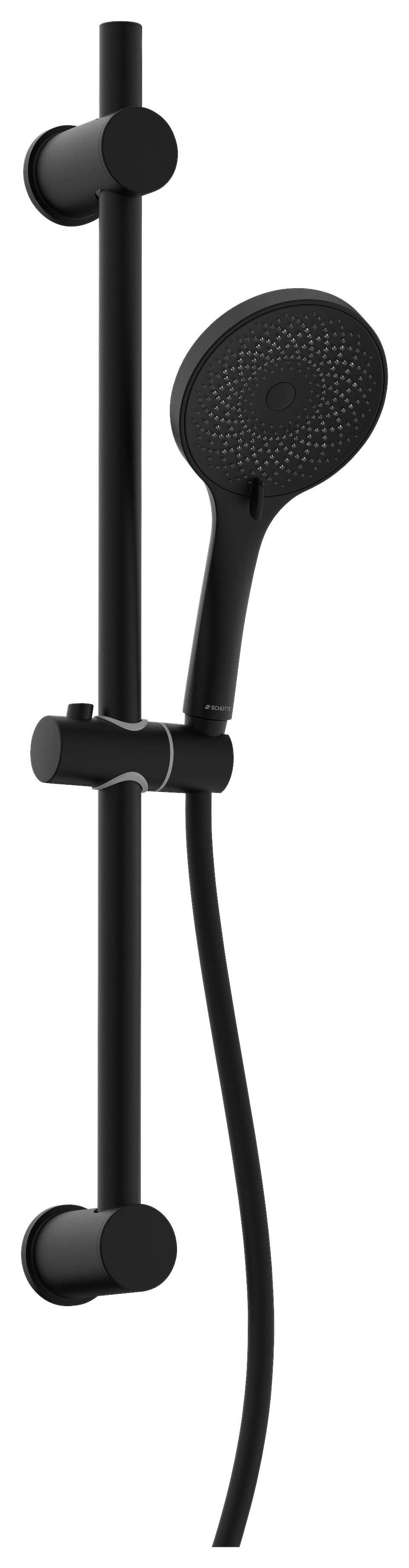 Brauseset Raven Schwarz - Schwarz, MODERN, Metall (3/70/13cm) - Mömax