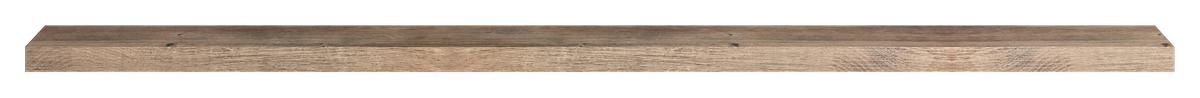 PÓŁKA ŚCIENNA LANCASTER   -MR- - kolor dębowy, Design, materiał drewnopochodny (150/24/21,6cm) - SetOne by Musterring